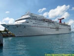 Schiffsfoto des Kreuzfahrtschiffes Carnival Sensation